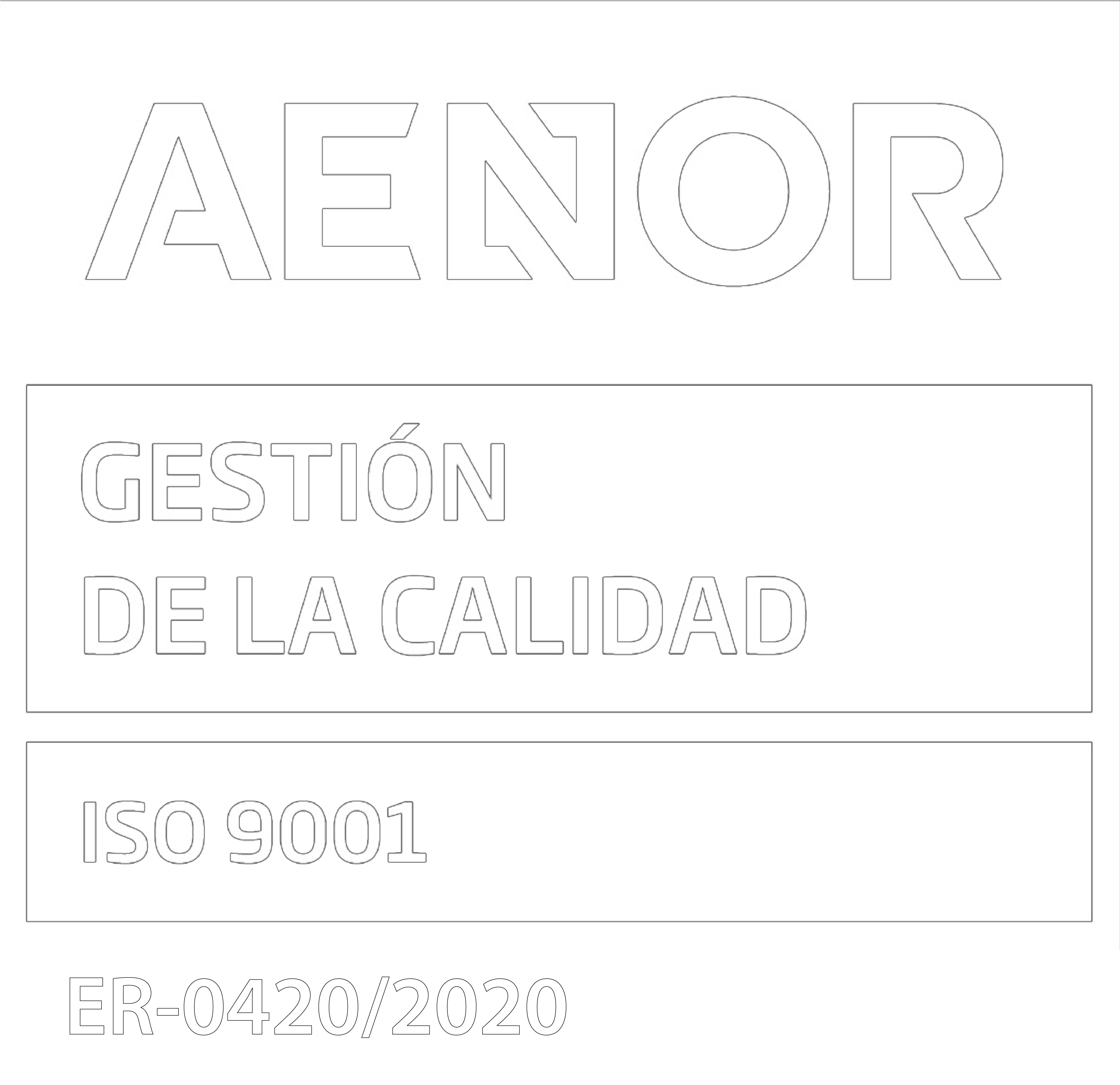 AENOR Gestión Calidad - ISO 9001